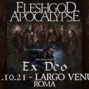 Fleshgod Apocalypse + Ex Deo live, Largo Venue di Roma