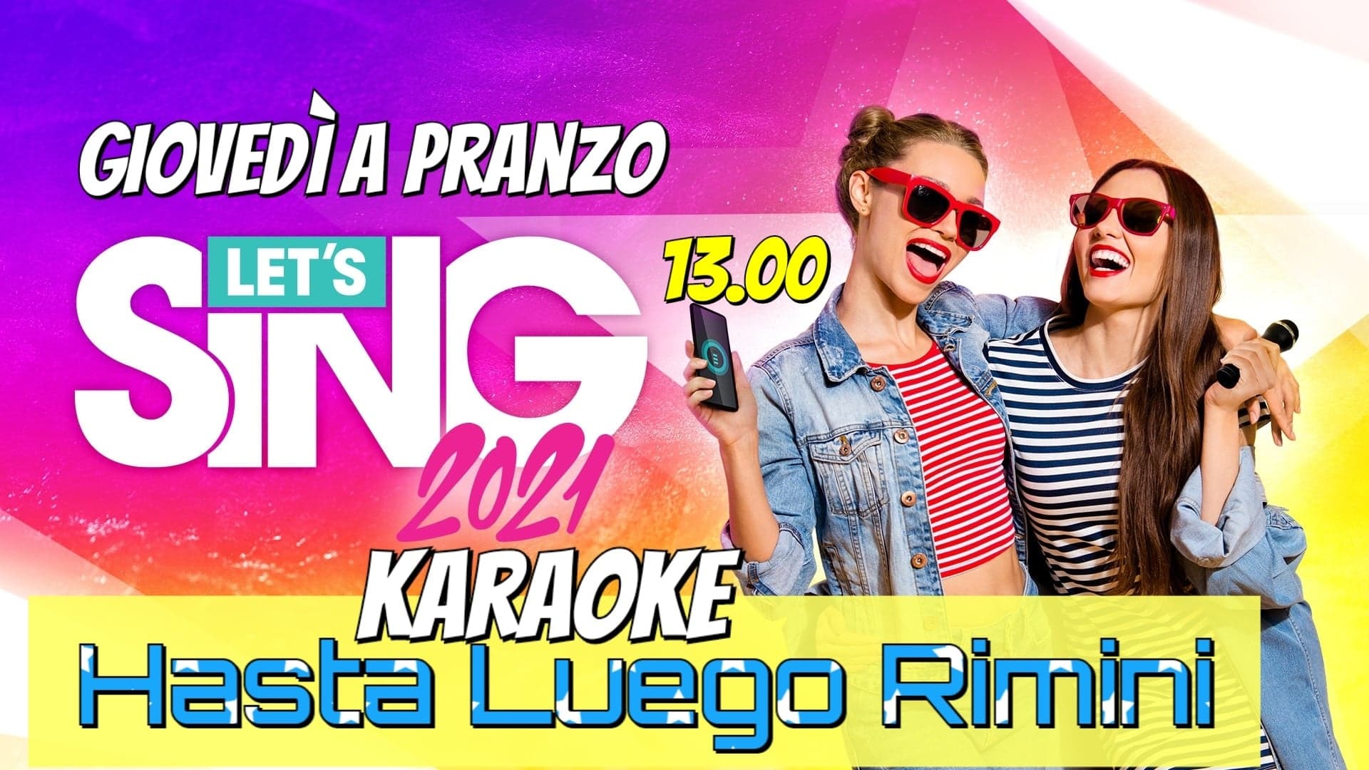 Hasta Luego Rimini, secondo evento karaoke del 2021