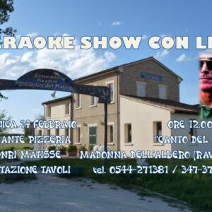 Karaoke Show di San Valentino al Ristorante Canto Del Mare