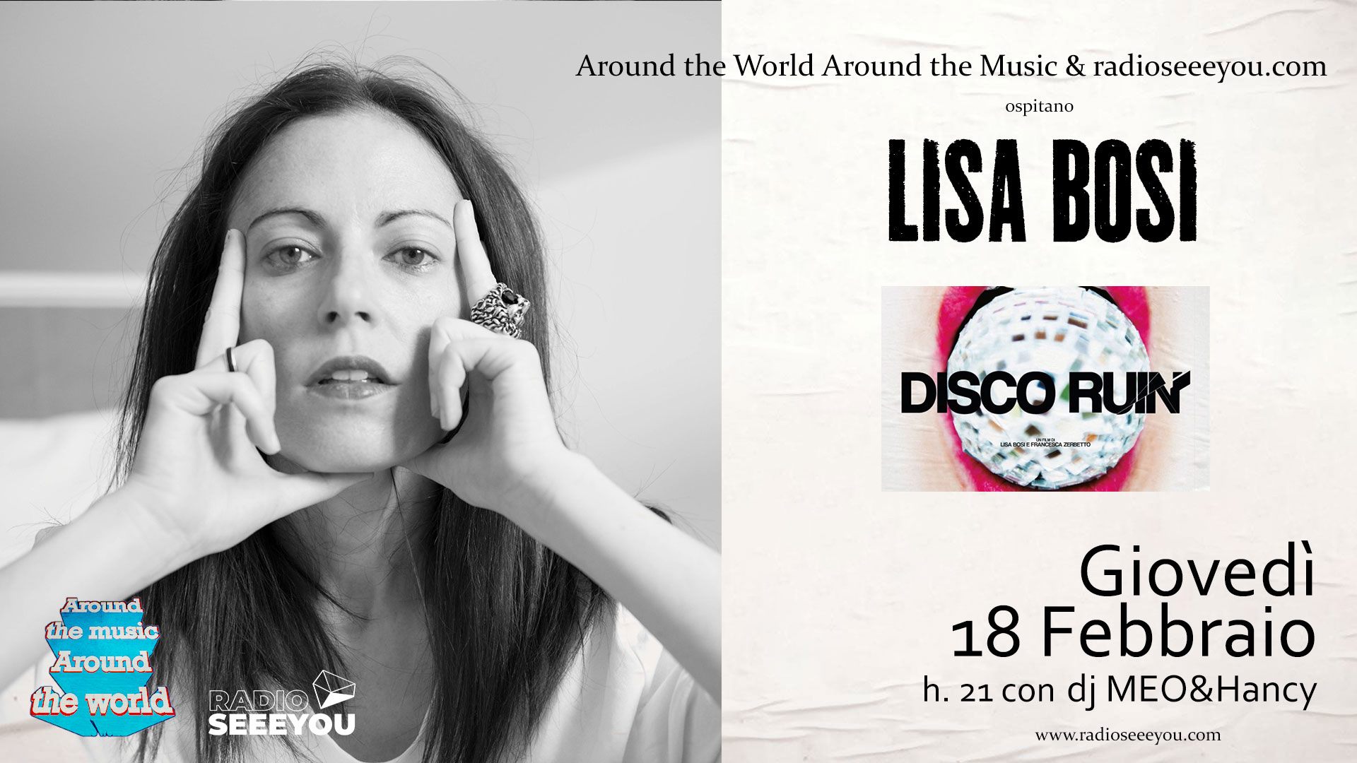 Lisa Bosi Disco Ruin at Around w/ dj Meo, Hancy