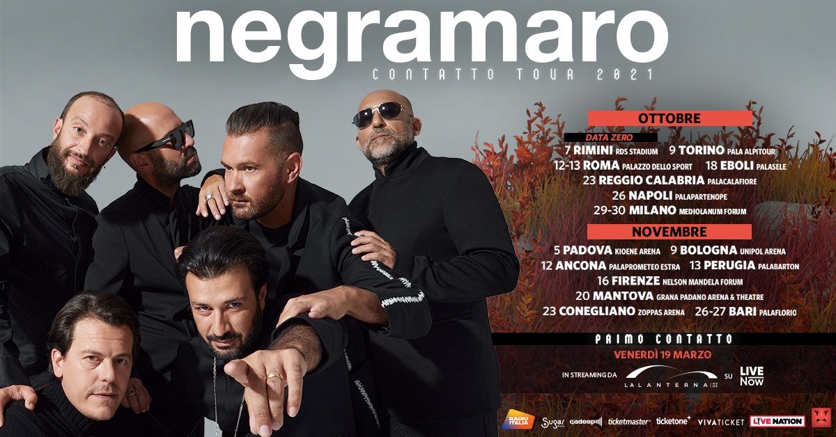 Negramaro, Unipol Arena Bologna