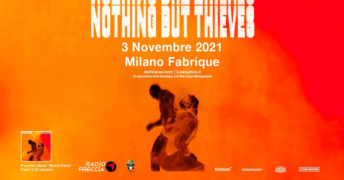 Nothing But Thieves in concerto al Fabrique di Milano