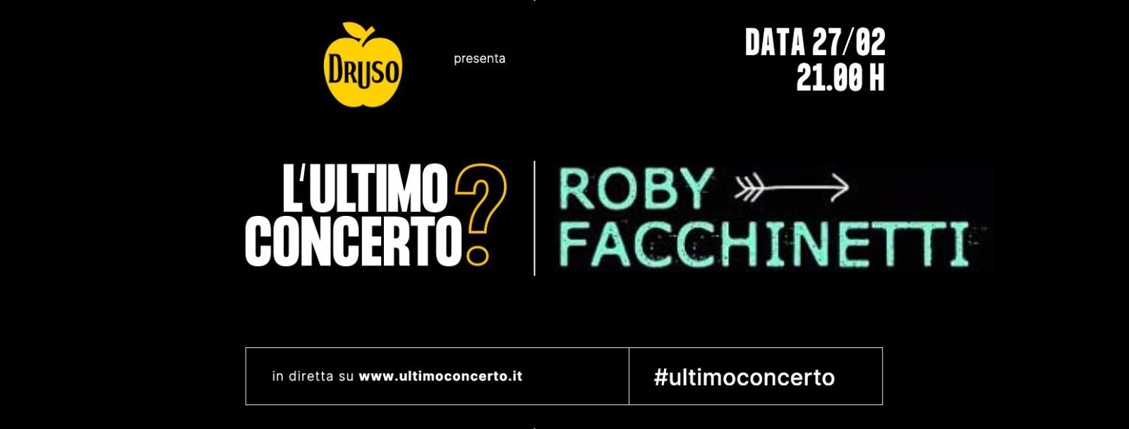 Roby Facchinetti, L'Ultimo Concerto? Druso Bergamo