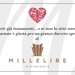 San Valentino al Ristorante Millelire di Ravenna