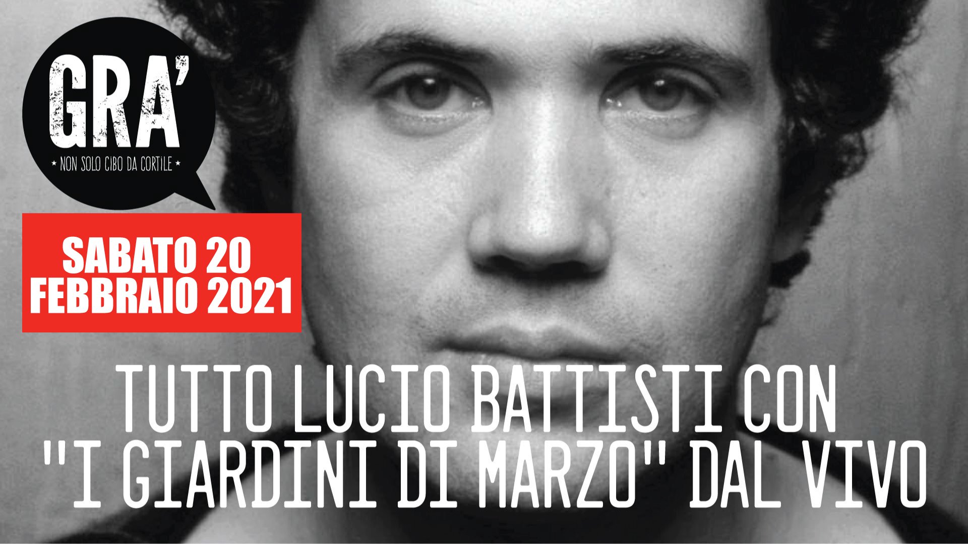 Tutto Lucio Battisti al Grà di Pesaro