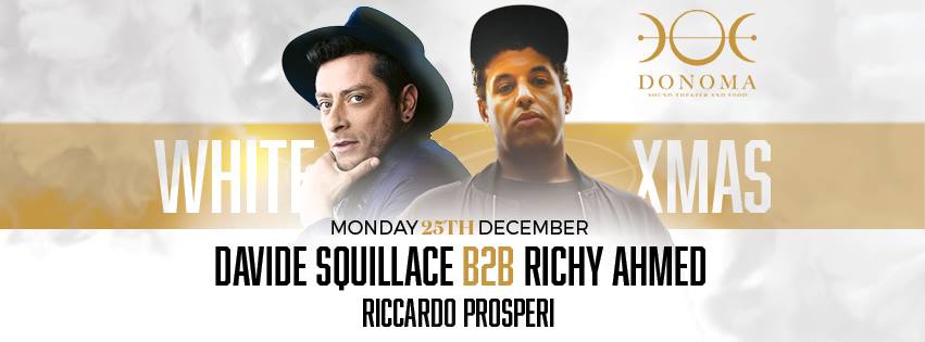 Davide Squillace e Ricky Ahmed alla Discoteca Donoma di Civitanova