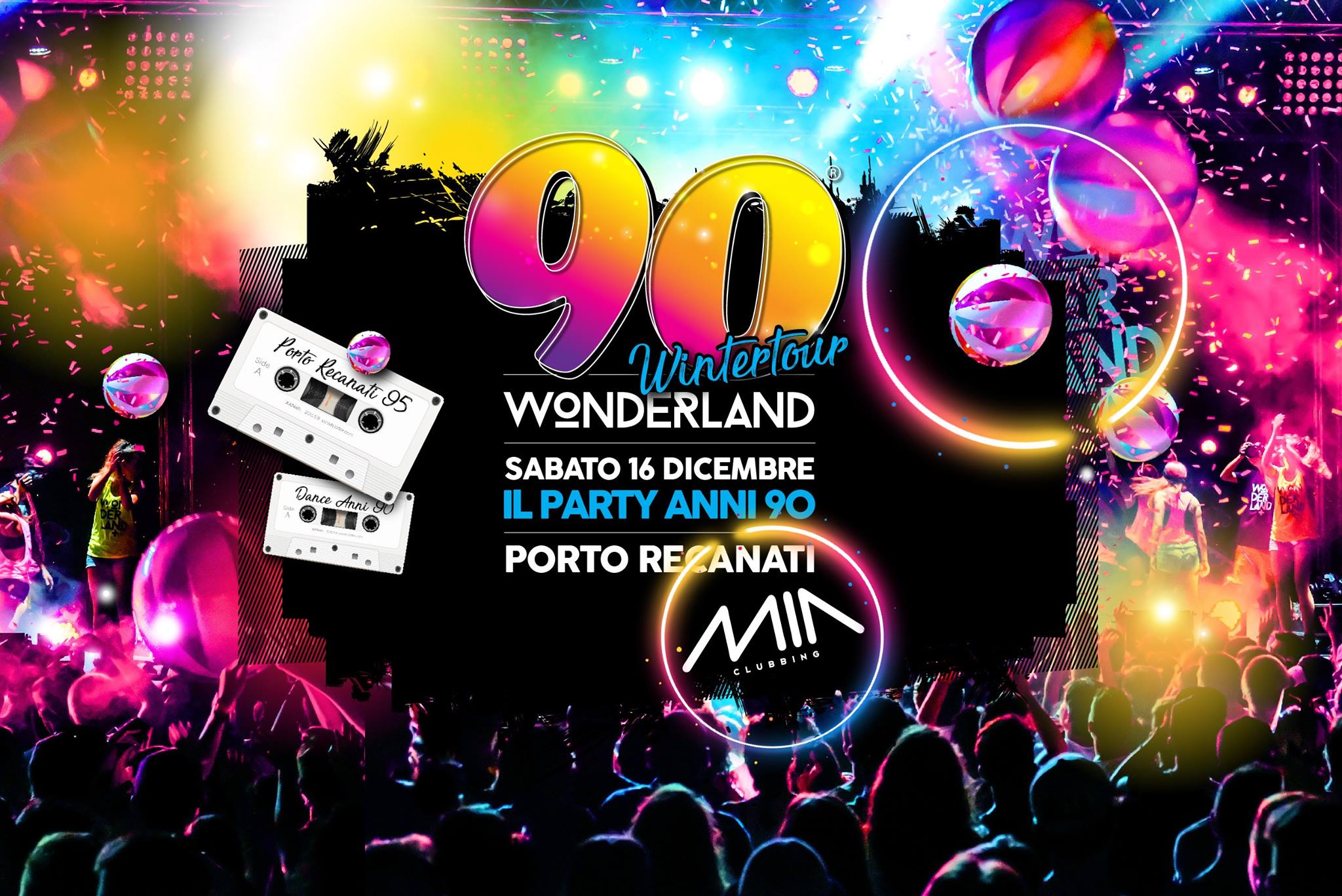 90 Wonderland al Mia Clubbing