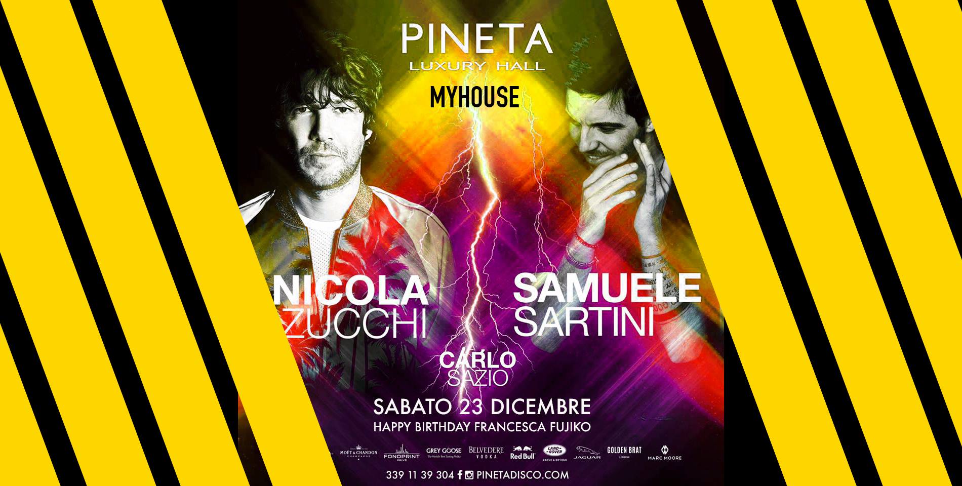 Nicola Zucchi e Samuele Sartini al Pineta di Milano Marittima