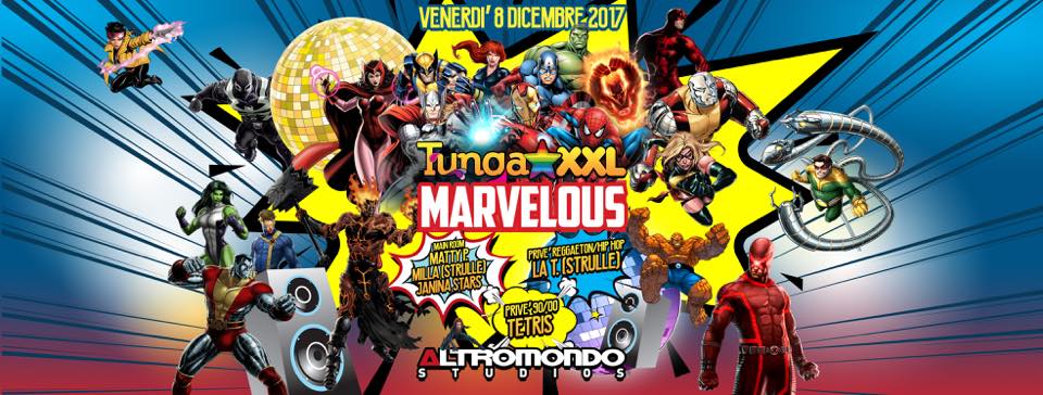 Tunga XXL Marvelous alla Discoteca Altromondo di Rimini