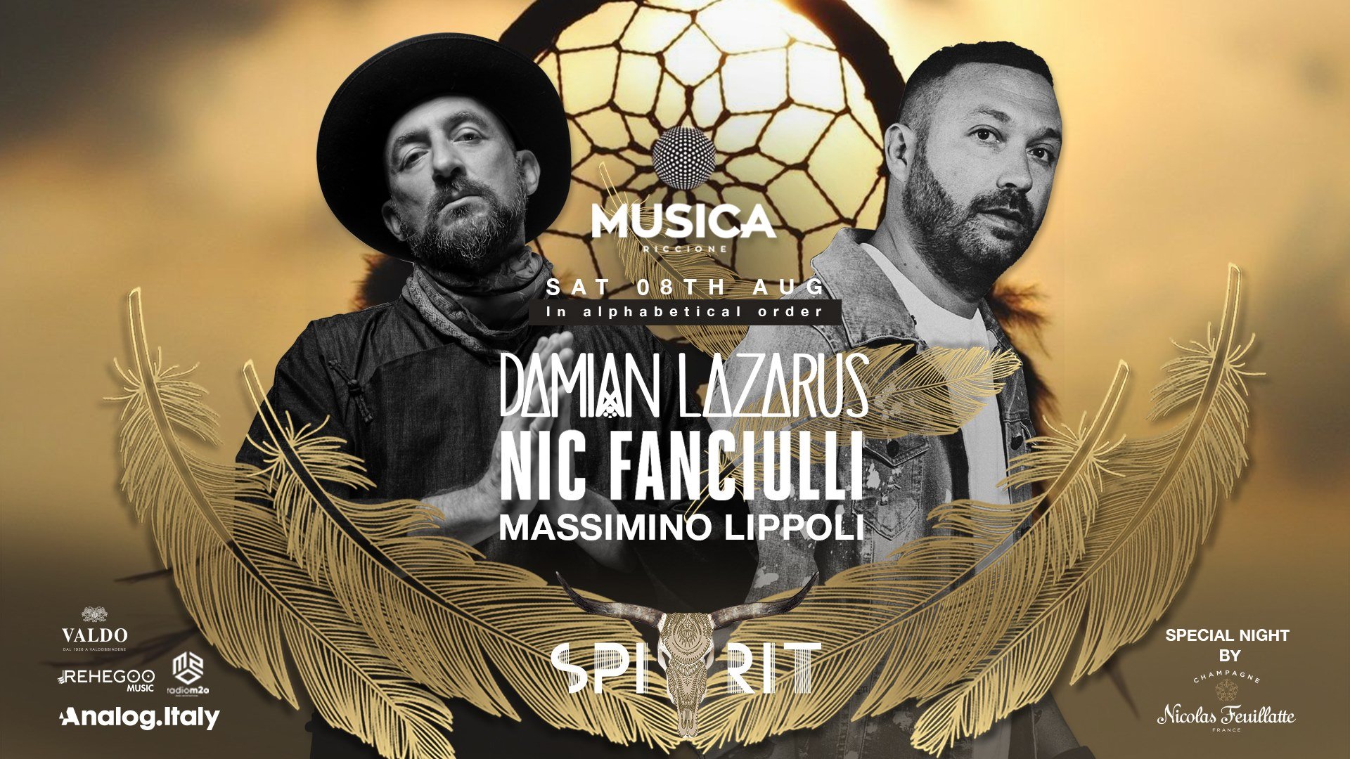 Damian Lazarus e Nic Fanciulli alla Discoteca Musica di Riccione