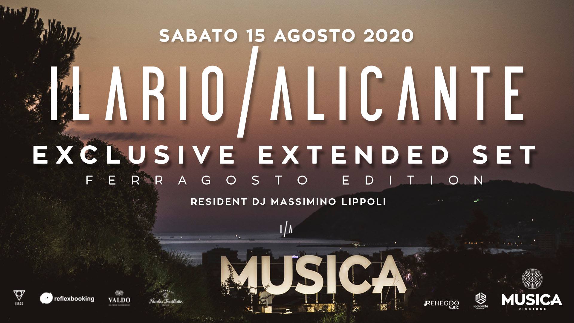 Ferragosto con Ilario Alicante al Musica Club di Riccione