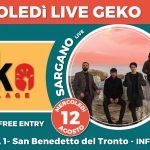 Sargano + Valentini live alla Discoteca Geko di San Benedetto Del Tronto