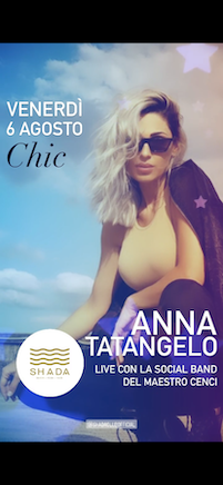 Anna Tatangelo + Nostalgia 90 alla Discoteca Shada di Civitanova Marche