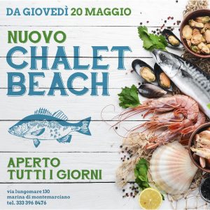 Inaugurazione Estate 2021 Chalet Beach Marina di Montemarciano