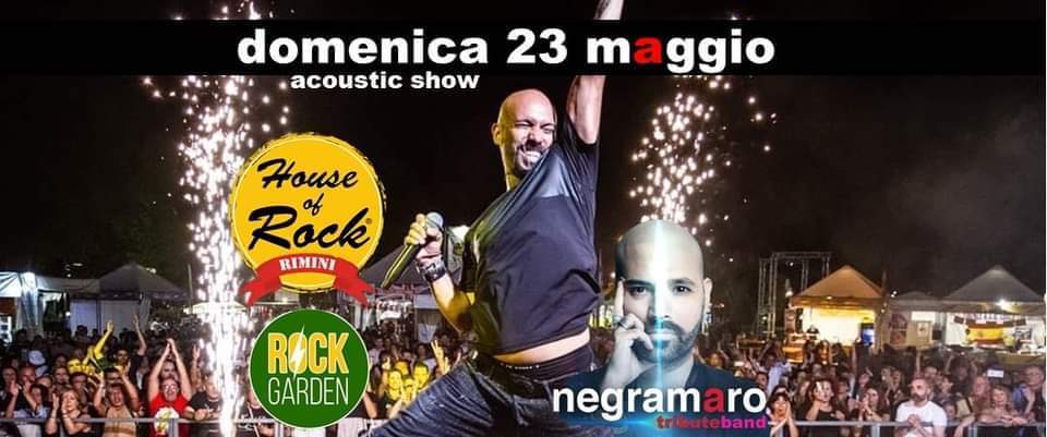 Negramaro Tribute Acoustic Show all'House of Rock di Rimini