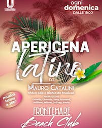 Apericena Latino al ristorante discoteca Frontemare di Rimini