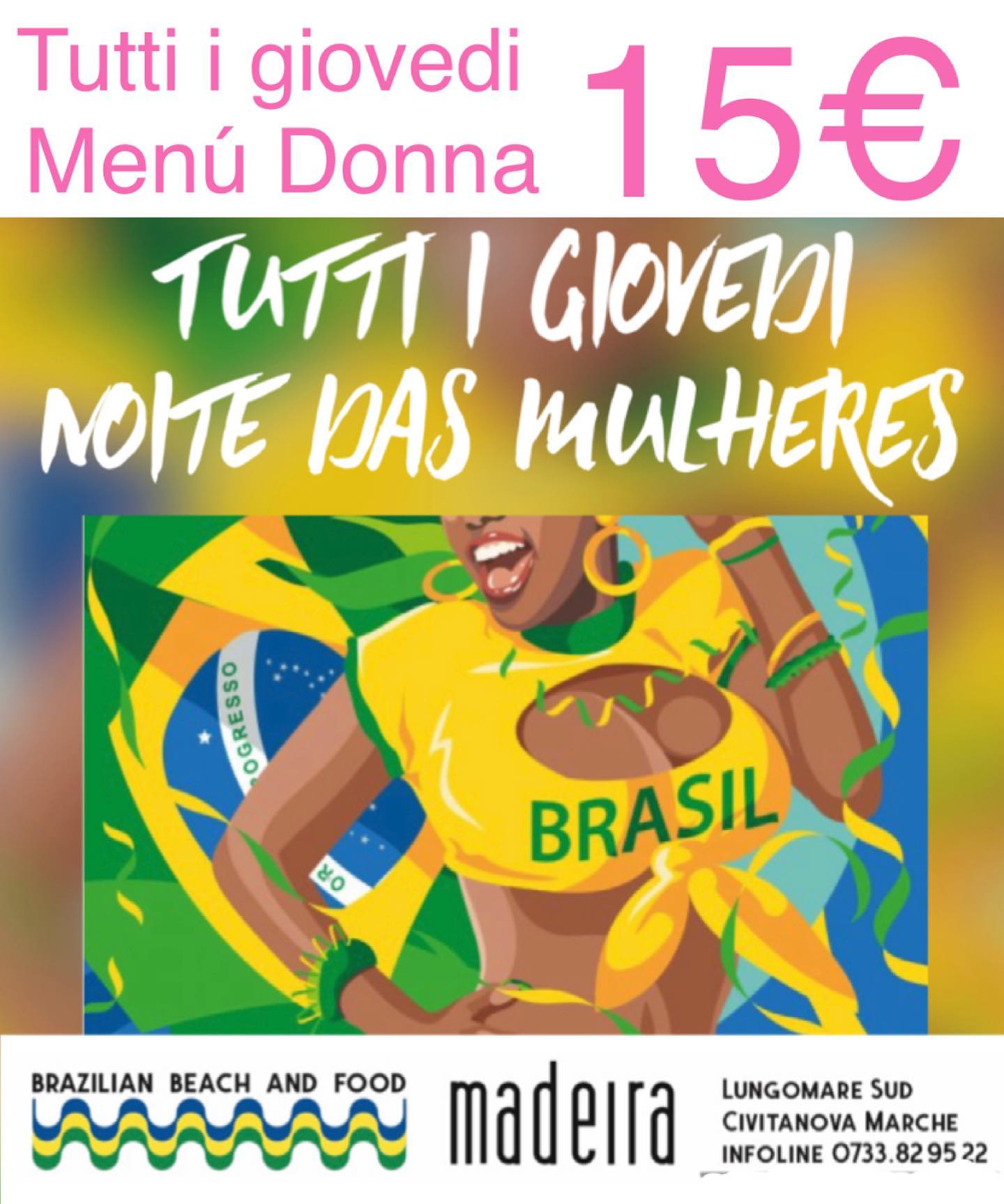 Noite das Mulheres al ristorante Madeira di Civitanova Marche