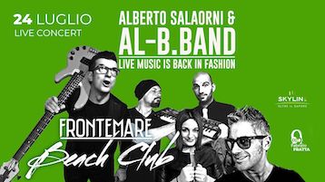 Alberto Salaorni e Al-B Band al Frontemare di Rimini