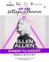 Ellen Allien al Settepuntonove di Porto San Giorgio