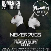 I Neverdogs allo Chalet Mosquito di Porto Potenza Picena