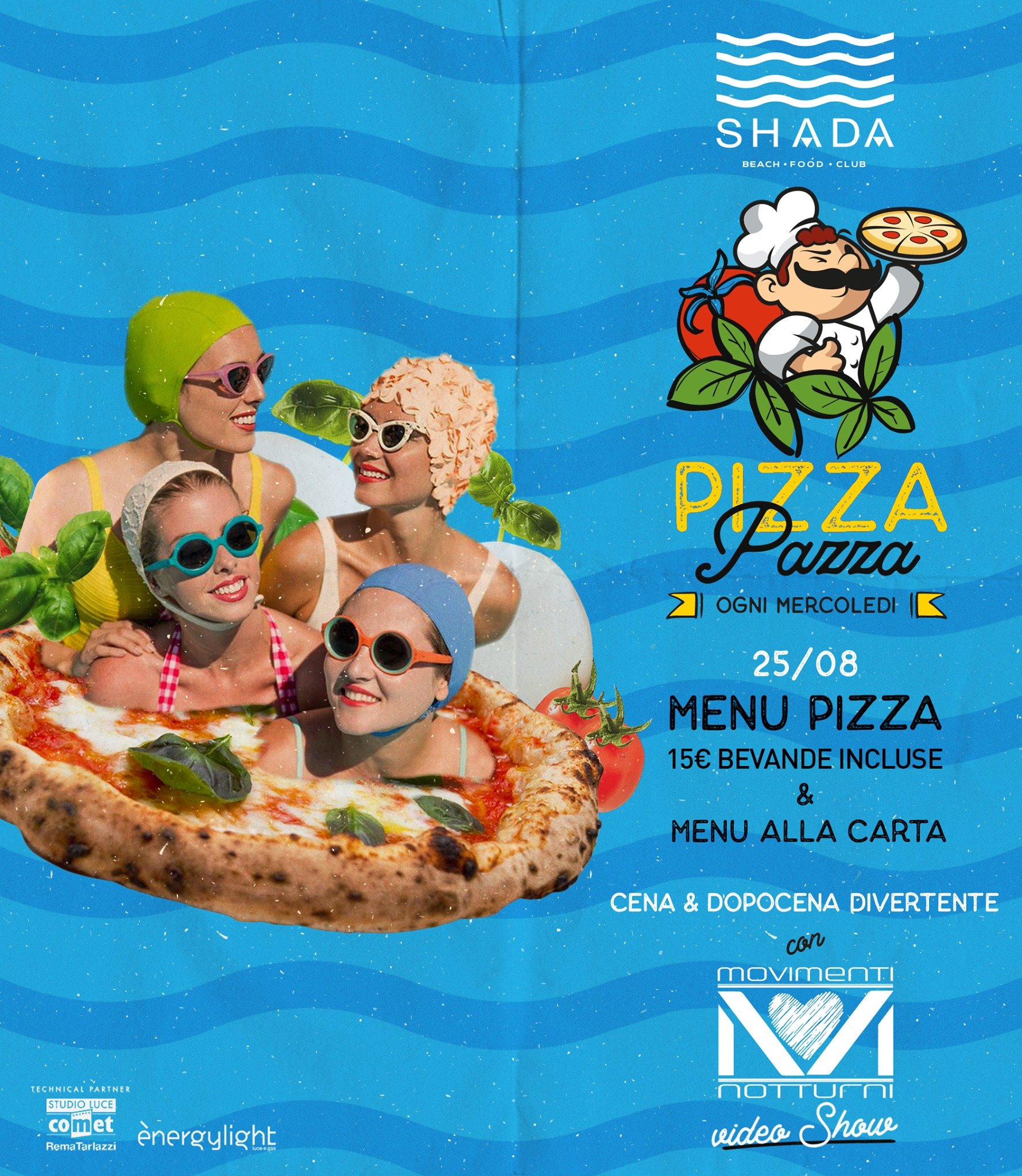 Pizza Pazza di fine Agosto allo Shada di Civitanova Marche