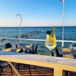 Chalet Beach Marina di Montemarciano, terrazza sul mare con David Scaloni