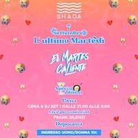 El Martes Caliente closing party allo Shada di Civitanova Marche