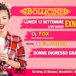 Exnovo live band al Bollicine di Riccione