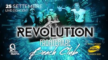 I Revolution vi aspettano al Frontemare di Rimini