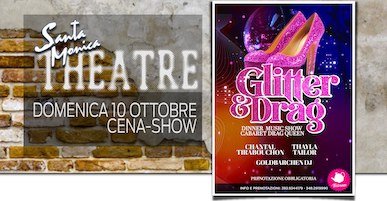 Glitter e Drag Friendly Teekanne Staff al Santa Monica di Ancona