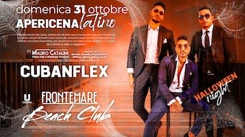 Halloween con i Cubanflex al ristorante e discoteca Frontemare di Rimini