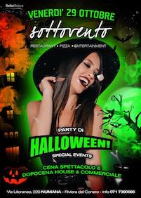 Halloween special events al Sottovento di Numana – Riviera del Conero