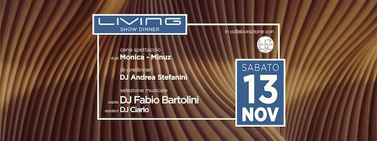 Fabio Bartolini guest dj al Living disco dinner di Misano Adriatico