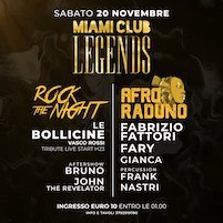 Legends alla discoteca Miami di Monsano