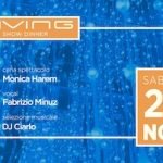 Monica Harem al Living disco dinner di Misano Adriatico