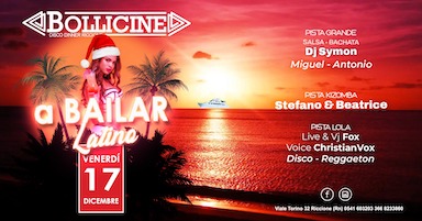 Discoteca Bollicine di Riccione, aspettando Natale e Capodanno