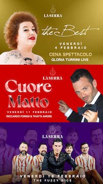 Cuore Matto al ristorante club La Serra di Civitanova Marche