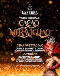 Il Carnevale va a 2000 al ristorante club La Serra di Civitanova Marche