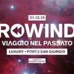 Rewind, viaggio nel passato alla Discoteca Luxury di Porto San Giorgio