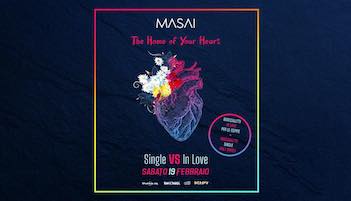 Single vs In Love alla Discoteca Masai di Cagli