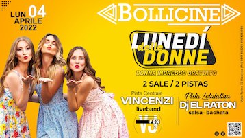 Discoteca Bollicine Riccione, Vincenzi live band