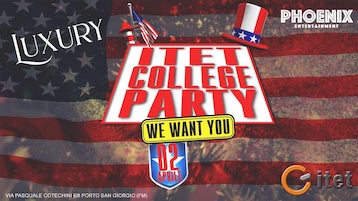 Itet College Party alla discoteca Luxury di Porto San Giorgio