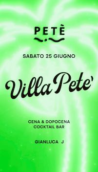 Il pre disco al Peté di Civitanova Marche