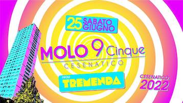 Molo 95 Cesenatico, party Tremenda