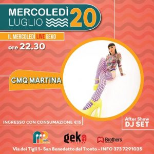 CmqMartina Live al Geko di San Benedetto