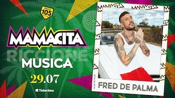 Fred De Palma al Musica Club Riccione