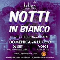 Notti in bianco alla Discoteca Byblos di Riccione