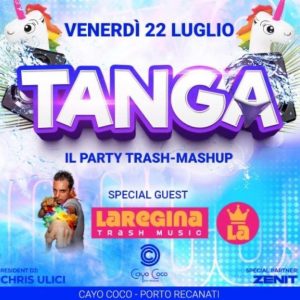 Tanga con La Regina al Cayo Coco beach club di Porto Recanati