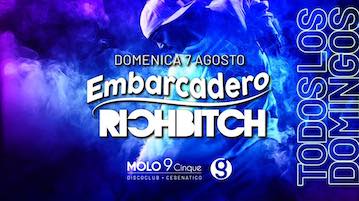 Embarcadero Rich Bitch al Molo 95 Cesenatico