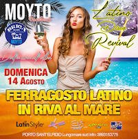 Ferragosto latino al Moyto disco beach di Porto Sant'Elpidio